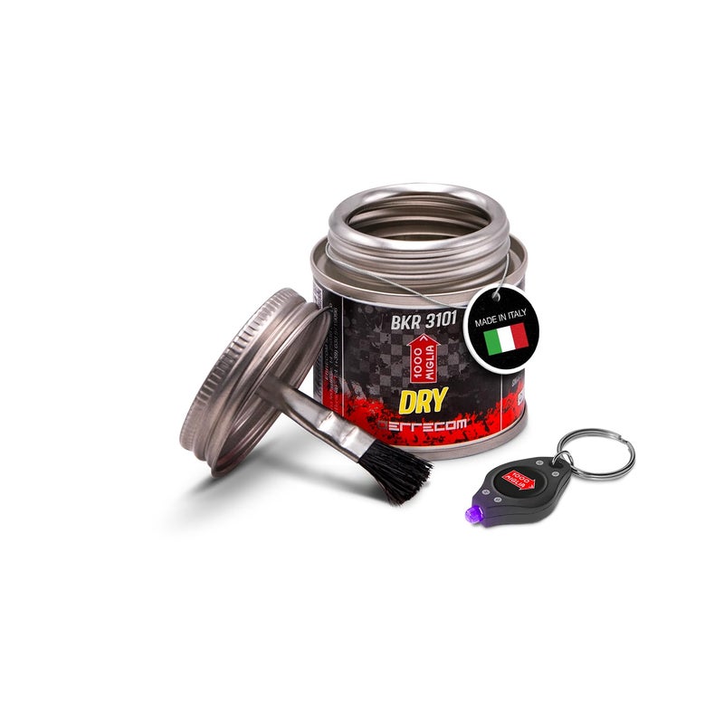 ERRECOM 1000 ميليا BKR 3101-2 أونصة سائلة (60 مل) علبة، زيت تشحيم جاف لسلسلة الدراجة، لظروف الطقس الجاف والغبار، فرشاة مرفقة - Image 1